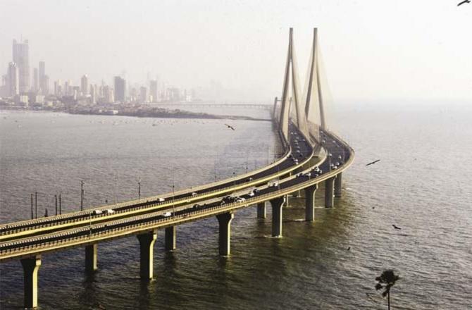 Bandr Worli Sea Link (Pic: Inquilab)